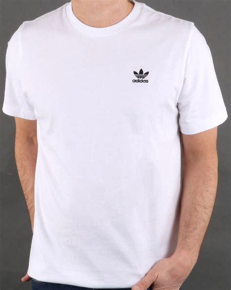 adidas originals t shirt herren weiß|weiße T.